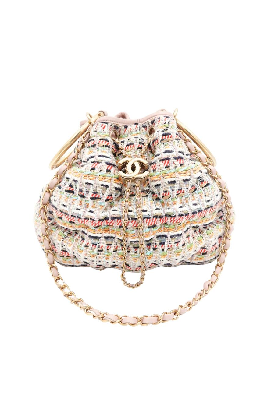 Resort 17 Cuba Collection Tweed 'Chesterfield' Bucket Bag